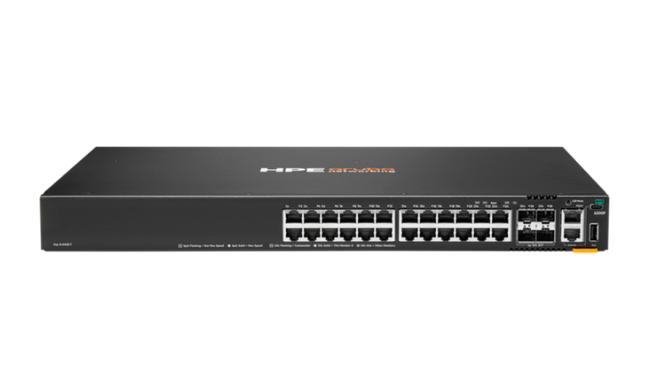 Aruba Networking CX 6200F 24G 4SFP+ Switch