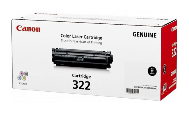 Canon Cart 322 Black