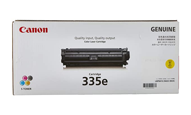 Canon Toner Cartridge 335E Yellow (Standard Yield)