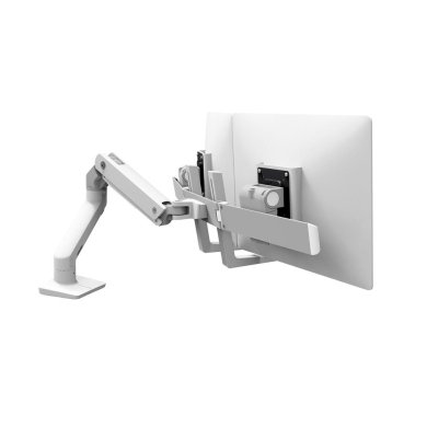 Ergotron HX Desk Dual Monitor Arm (White)
