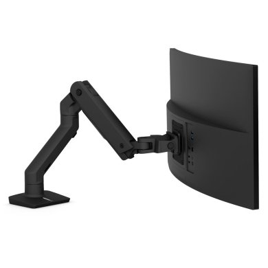 Ergotron HX Desk Monitor Arm (Matte Black)