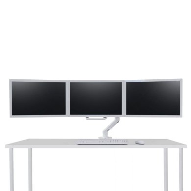 Ergotron HX Triple Monitor Bow Kit (White)