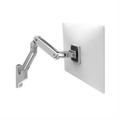 Ergotron HX Wall Monitor Arm (Polished Aluminium)