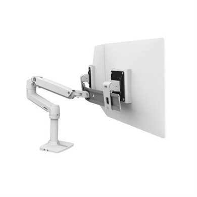 Ergotron LX Desk Dual Direct Arm (Bright White Texture)