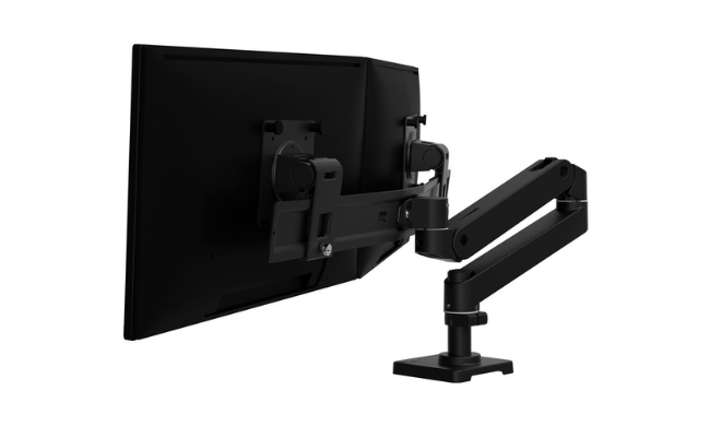Ergotron LX Pro Desk Dual Direct Arm (Black)
