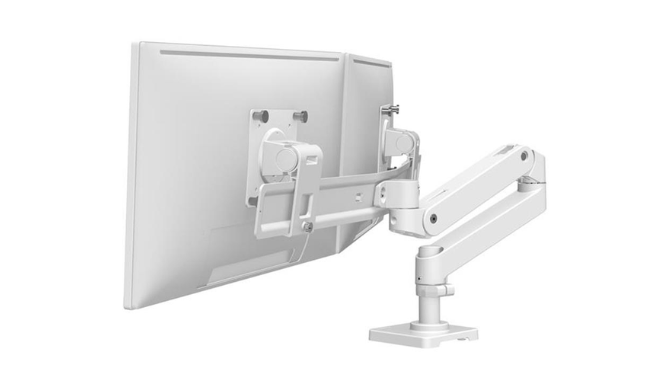 Ergotron LX Pro Desk Dual Direct Arm (White)