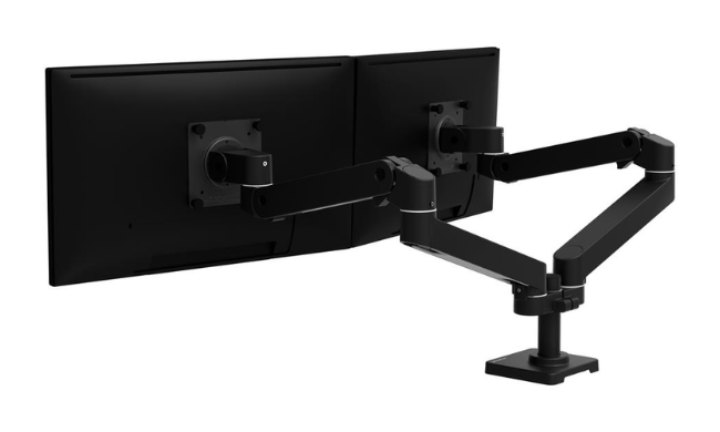 Ergotron LX Pro Dual Side-by-Side Arm (Black)
