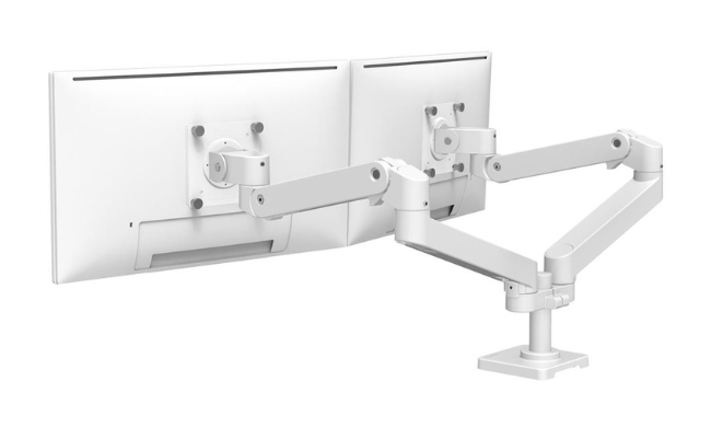 Ergotron LX Pro Dual Side-by-Side Arm (White)