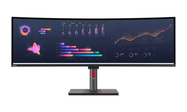 Lenovo ThinkVision P49w-30 49-inch DQHD Thunderbolt4™ Ultra Wide Monitor