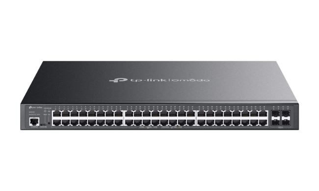 TP-Link Omada 52-Port Gigabit L2+ Managed Switch with 48-Port PoE+